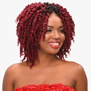 Pre-Looped 3x Ghana Spring Twist 8"